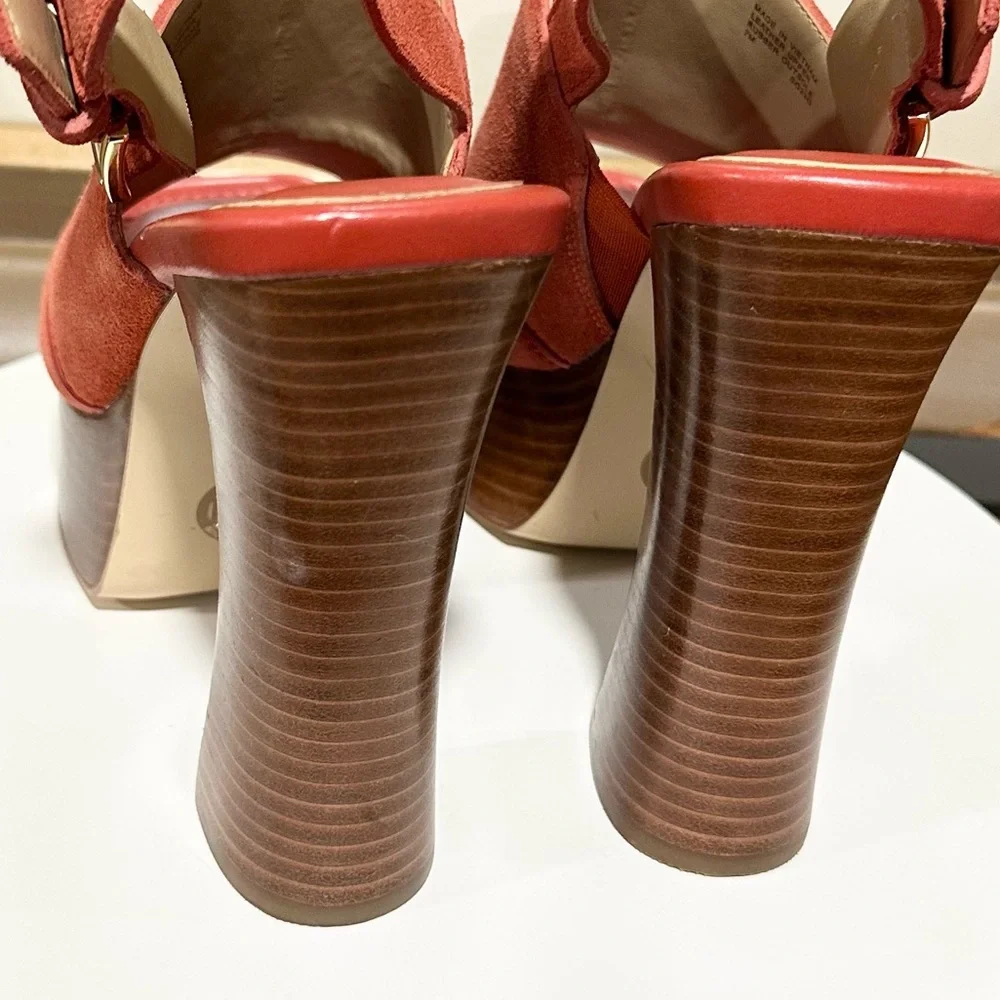 🌸MICHAEL KORS🌸 Rye Suede Platform Sandal Size: 7M - Picture 12 of 14